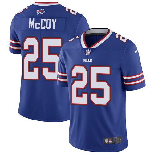 Nike Bills #25 LeSean McCoy Royal Blue Team Color Men's Stitched NFL Vapor Untouchable Limited Jersey